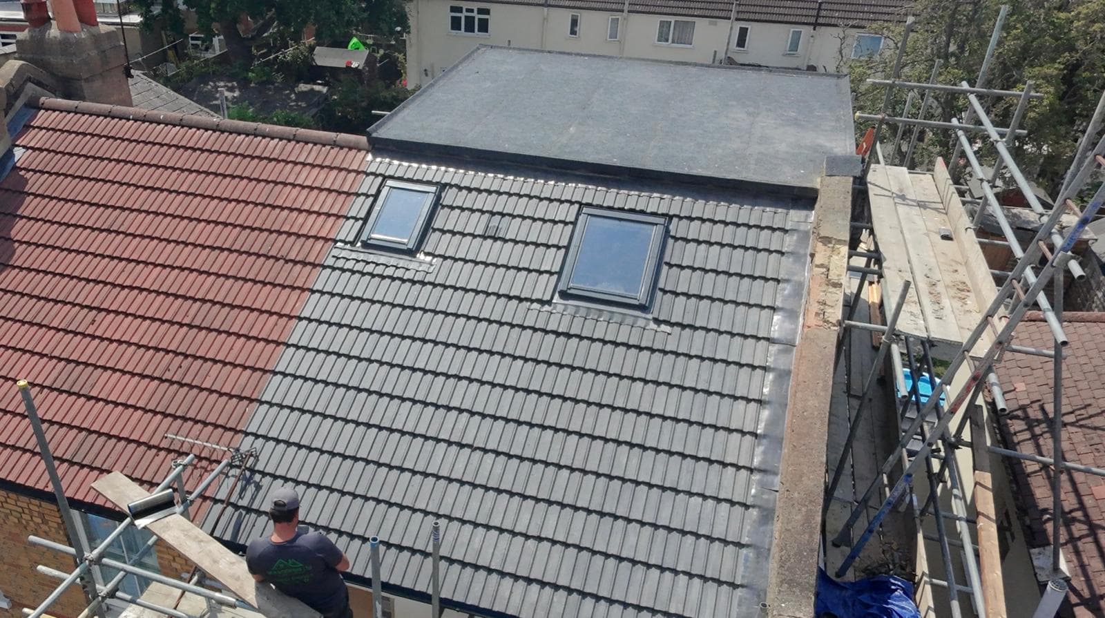 Full Loft with Ludlow Tiles & 3 Layer Felt — Salisbury Road, Chingford Mount, London